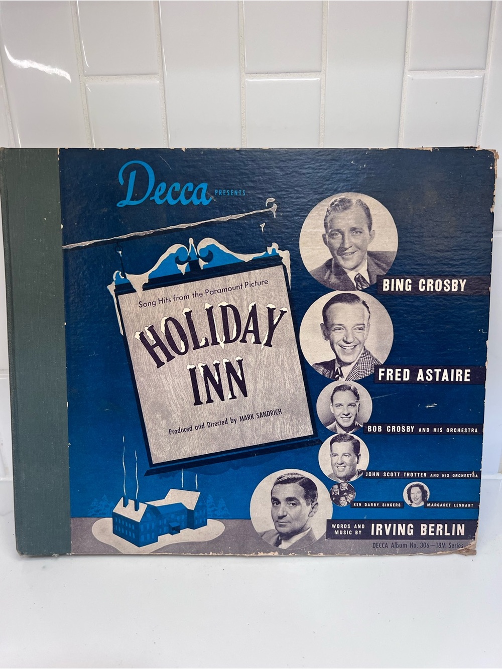 Vintage Decca 78 Records Holiday Inn Box Set Complete Astaire Crosby Berlin